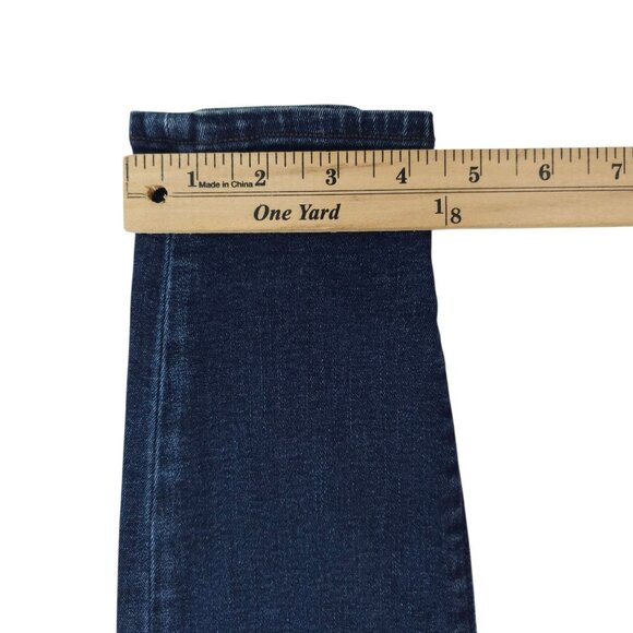 Loft Legging Jean Mid Rise Womens Size 29/8 Stretch Dark Wash Denim - Picture 6 of 15